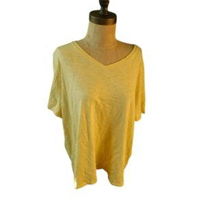 Chico's Size XL (3) Ultimate Tee Cotton Blend Knit Top